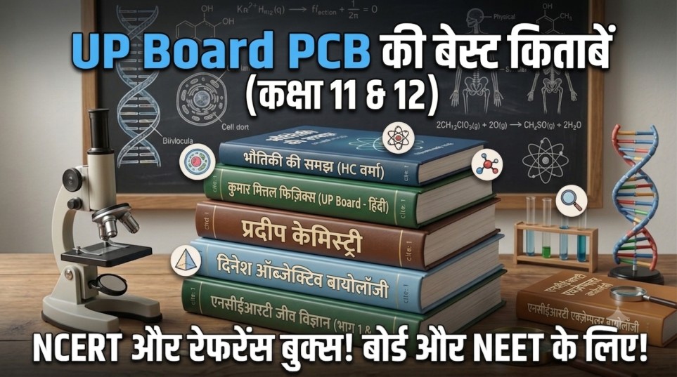 UP Board PCB कक्षा 11th और 12th के लिए ज़रूरी किताबें