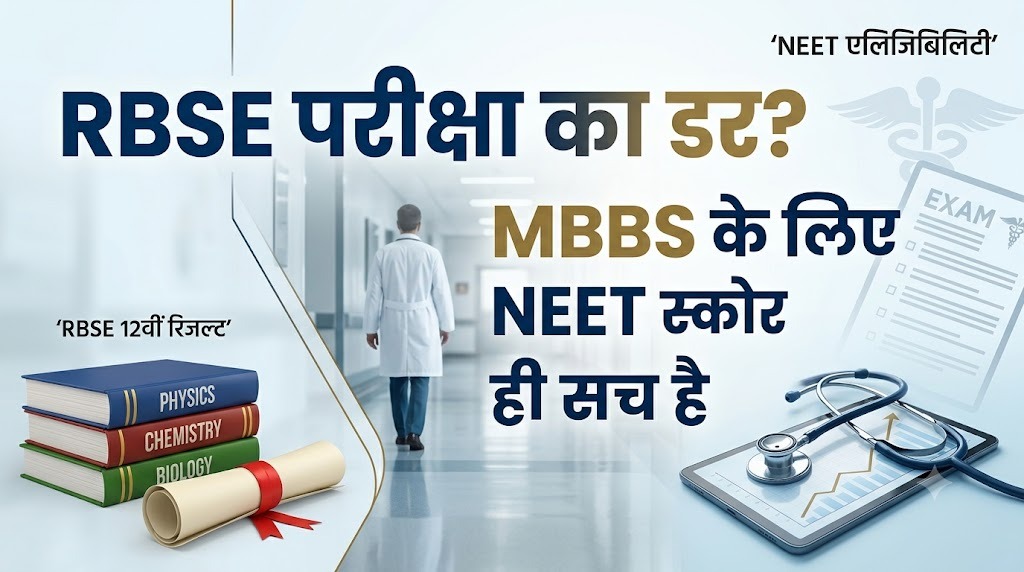 RBSE का रिजल्ट और NEET की एलिजिबिलिटी, मेडिकल के एडमिशन में सचमुच क्या काम आता है