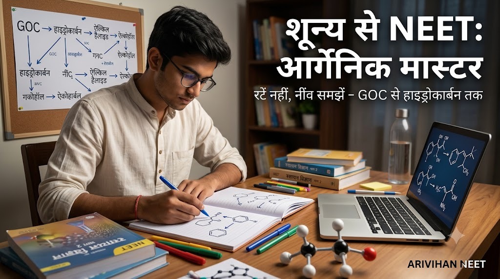 शून्य से NEET के लिए ऑर्गेनिक केमिस्ट्री कैसे मास्टर करें