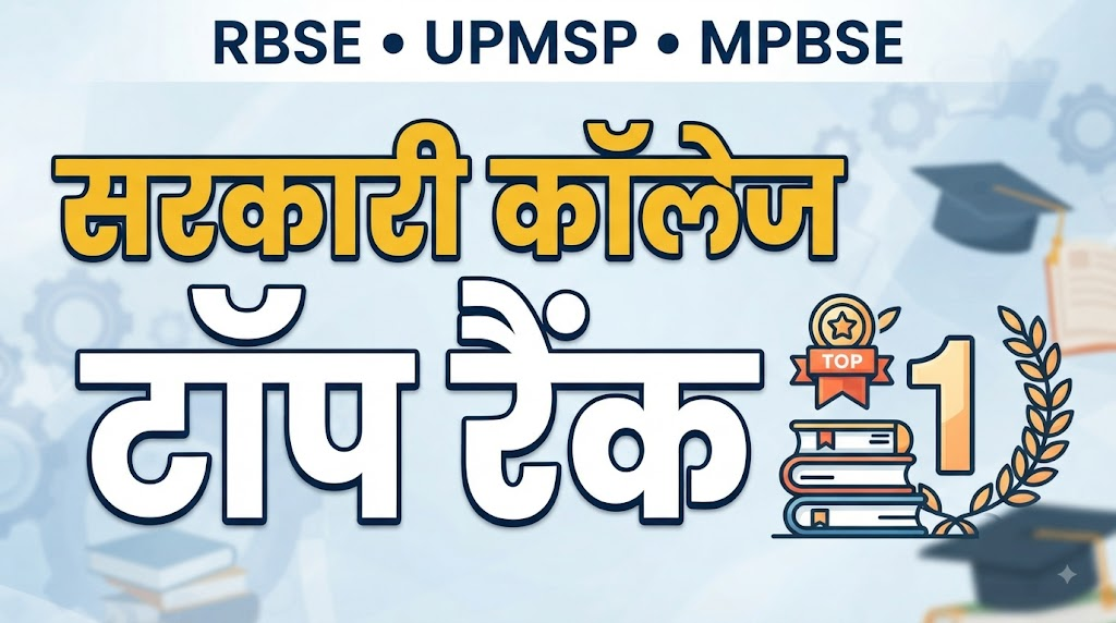 UP, राजस्थान और MP के टॉप सरकारी मेडिकल कॉलेज और उनकी NEET क्लोज़िंग रैंक
