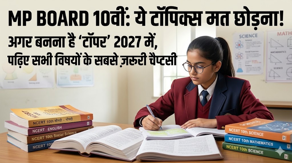 MP Board 10वीं के ये टॉपिक्स मत पढ़ना, अगर टॉपर नहीं बनना हो