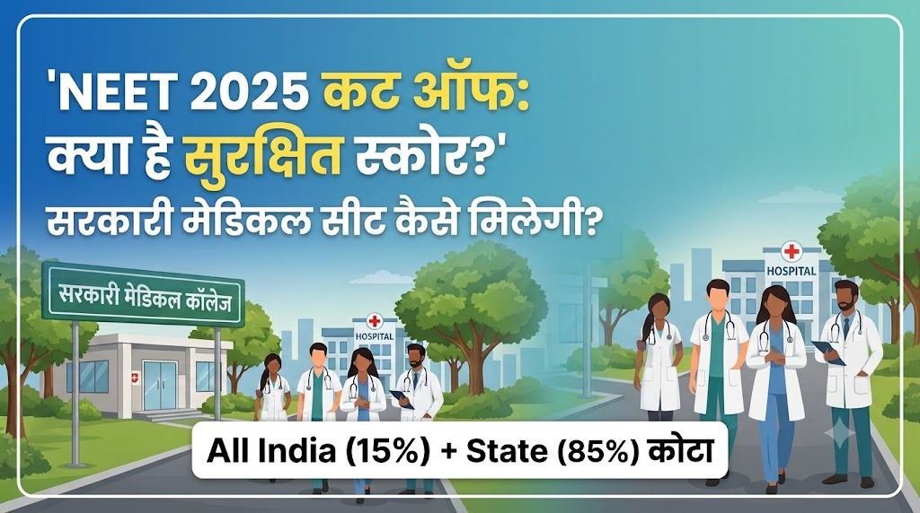 सरकारी MBBS सीट के लिए NEET में कितने नंबर चाहिए, कट ऑफ की पूरी बात