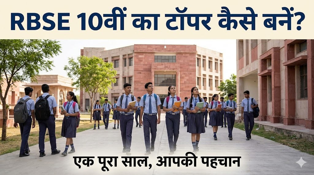 RBSE 2027, जून से शुरू करके 10वीं का टॉपर कैसे बनें? पूरे साल की गाइड