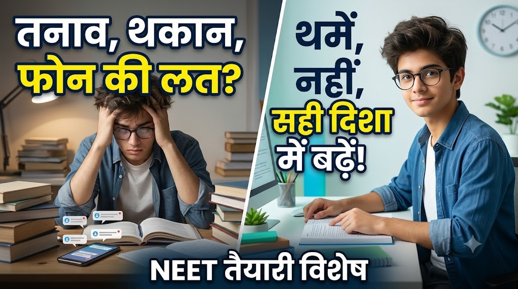 दो साल की तैयारी में बर्नआउट और फोन की लत से कैसे निपटें