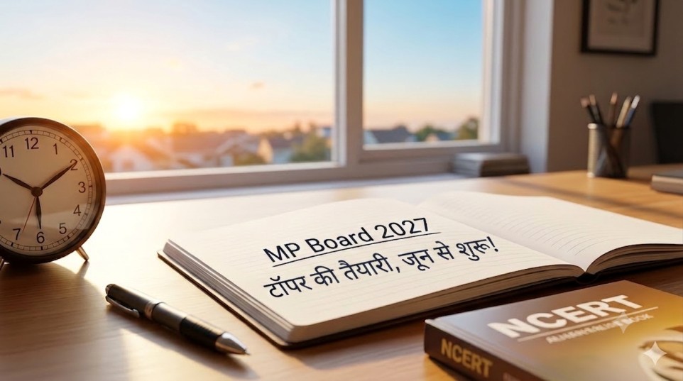 MP Board 2027, जून से तैयारी करके का टॉपर कैसे बनें? पूरा प्लान